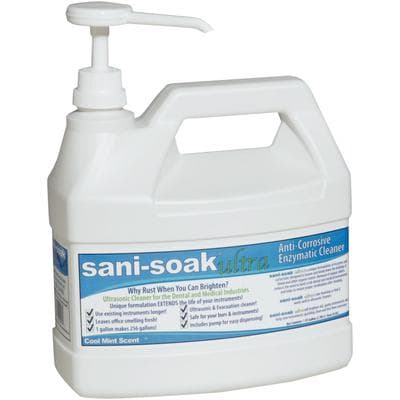 Sani-Soak® Ultra Anticorrosive Enzymatic Cleaner, Cool Mint, 1 Gallon Bottle, 5202 thumbnail 4
