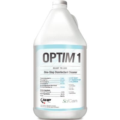 Optim 1 Disinfectant Solution, 1 Gallon Bottle, 0.5% Hydrogen Peroxide, EPA #74559-9, OPT1-4X1 thumbnail 12