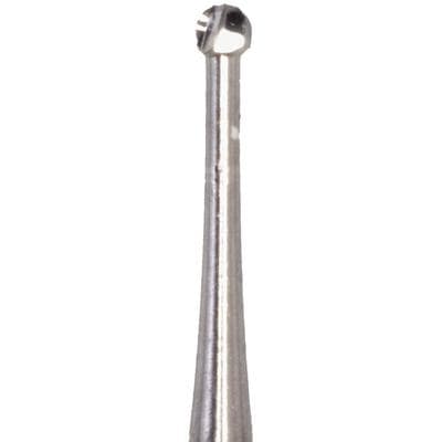Meisinger FG Sterile-Packed Carbide Bur, #2XL (Extra Long/Surgical, Round, 1.0 mm Head, Friction Grip, 25/Pk, HM1-010 SU) thumbnail 9