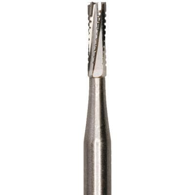 Meisinger FG Sterile-Packed Carbide Bur, #557 SS, Friction Grip Short Shank, Cylinder, 1.0 mm Head, 25/Pack, HM31-010-SS thumbnail 5