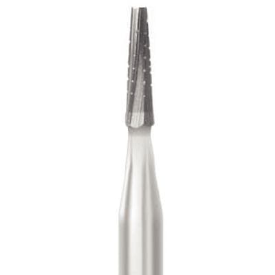 Midwest Operative Carbide Bur #700, FG, Tapered Fissure, Flat End, Crosscut, 6 Flutes, 1.0 mm Diameter, 3.7 mm Length, 100/Bag, 386232 thumbnail 10