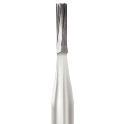Midwest® Operative Carbide Bur #56, FGSS, 6 Flute, Straight Fissure, Flat End, 0.9 mm Diameter, 3.2 mm Length, Short Shank, 100/Bag, 386416 thumbnail 9