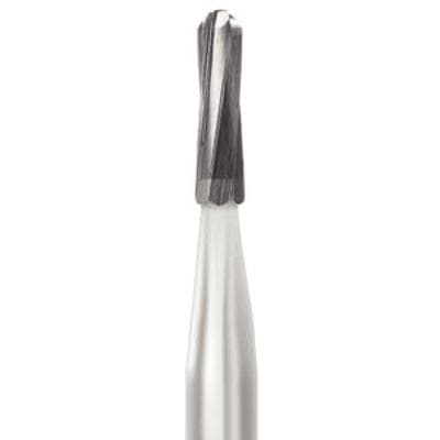 Midwest Operative Carbide Bur #1157, Straight Fissure, Round End (Straight Dome), FG Short Shank, 1.0 mm Diameter, 3.7 mm Length, 6 Flutes, 100/Bag, 386456 thumbnail 9