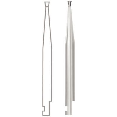 Midwest Operative Carbide Bur, RA Latch, Inverted Cone, #33-1/2, 0.6 mm Diameter, 0.4 mm Length, 10/Pkg, 389109 thumbnail 9