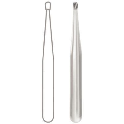 Midwest Operative Carbide Bur #1 Round FG, 0.8 mm Diameter, 6 Flutes, 10/Pk, 389203 thumbnail 10