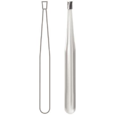 Midwest Operative Carbide Bur #34, FG, Inverted Cone, Flat End, 6 Flutes, 0.9 mm Diameter, 4.9 mm Length, 10/Pkg, 389210 thumbnail 11