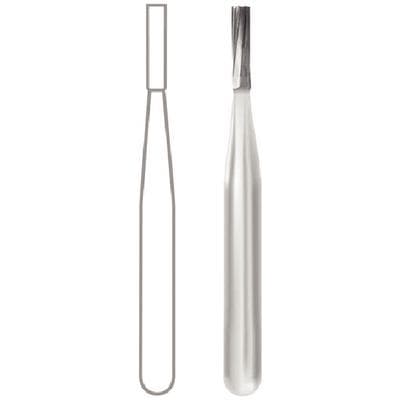 Midwest Operative Carbide Bur FG #56 Straight Fissure, Flat End, 0.9 mm Diameter, 3.2 mm Length, 10/Pk, 389216 thumbnail 11