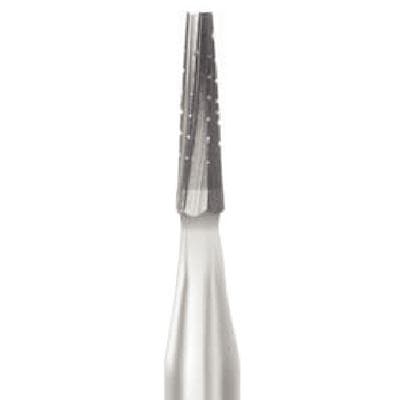 Midwest Operative Carbide Bur #700, FG, Tapered Fissure, Flat End, Crosscut, 6 Flutes, 1.0 mm Diameter, 3.7 mm Length, 10/Pkg, 389232 thumbnail 10