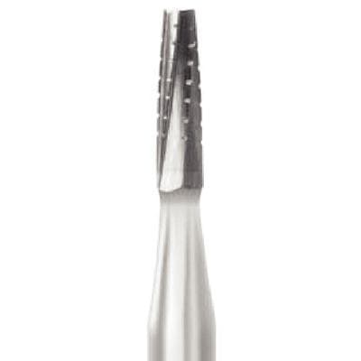 Midwest Operative Carbide Bur #701, FG, Tapered Fissure, Flat End, Crosscut, 6 Flutes, 1.2 mm Diameter, 3.7 mm Length, 10/Pkg, 389233 thumbnail 10