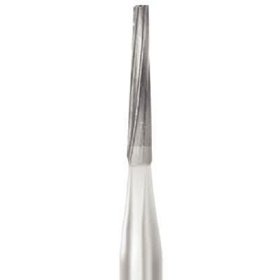 Midwest Operative Carbide Bur FG #169-L, Tapered Fissure, Flat End, 0.9 mm Diameter, 4.9 mm Length, 10/Pk, 389245 thumbnail 9
