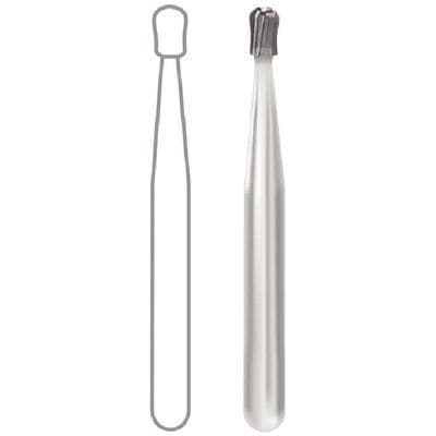 Midwest Operative Carbide Bur #332, FG, Pear Shape, Round End, 6 Flutes, 1.2 mm Diameter, 1.6 mm Length, 10/Pkg, 389263 thumbnail 11