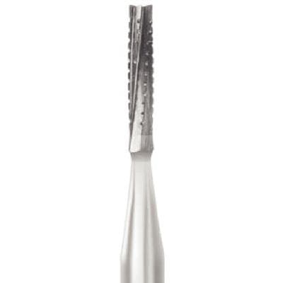 Midwest Operative Carbide Bur #557-L, FG, Straight Fissure, Flat End, Crosscut, 6 Flutes, 1.0 mm Diameter, 4.9 mm Length, 10/Pkg, 389291 thumbnail 10
