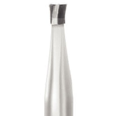 Midwest Operative Carbide Bur #35, Inverted Cone, Flat End, Friction Grip Short Shank, 1.0 mm Diameter, 3.7 mm Length, 6 Flutes, 10/Pkg, 389411 thumbnail 10