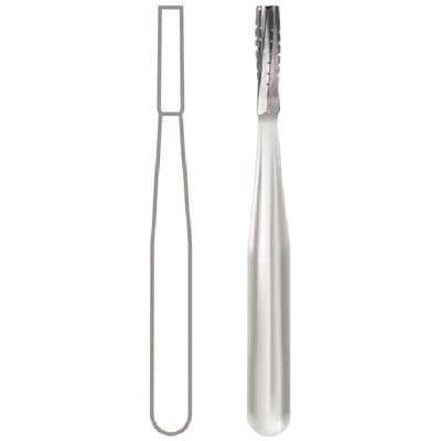 Midwest® Operative Carbide Bur #556SS, FGSS, 6 Flute, Straight Fissure, Flat End, Crosscut, 0.9 mm Diameter, 3.2 mm Length, 10/Pkg, 389426 thumbnail 11