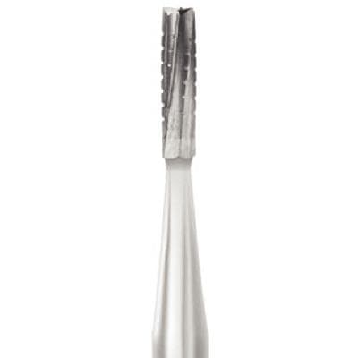 Midwest® Operative Carbide Bur #557, FGSS, Straight Fissure, Flat End, Crosscut, 6 Flute, 1.0 mm Diameter, 3.7 mm Length, Short Shank, 10/Pkg, 389427 thumbnail 10