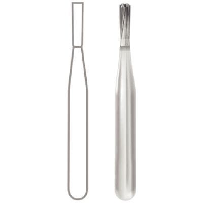Midwest Operative Carbide Bur #245, Friction Grip Short Shank, Amalgam Prep, 0.9 mm Diameter, 2.7 mm Length, 10/Pk, 389471 thumbnail 11