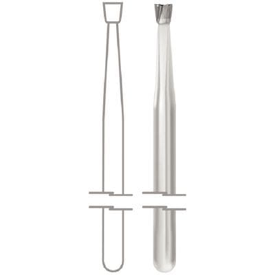 Midwest Operative Carbide Bur #37, Inverted Cone, HP (Handpiece), 1.2 mm Diameter, 10/Pkg, 389313 thumbnail 5