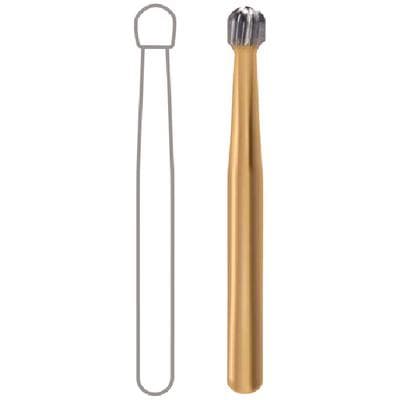 Midwest Trimming & Finishing Carbide Bur, FG, Round, 12-Blade, #7006, 1.8 mm Diameter, 10/Pk, 389504 thumbnail 11