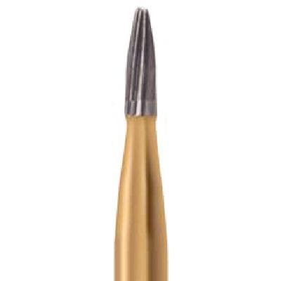Midwest Trimming and Finishing Carbide Bur, FG, 12-Blade, Bullet, 1.0 mm, #7802, 10/Pk thumbnail 11