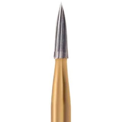 Midwest Trimming and Finishing Carbide Bur, FG - Needle 12 Blade, #7902, 1.0 mm Diameter, 3.8 mm Length, 10/Pkg, 389511 thumbnail 10