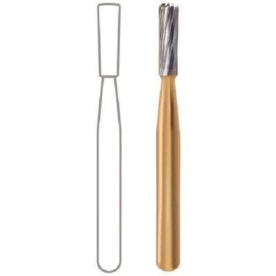 Midwest® Trimming and Finishing Carbide Bur, FG - Inverted Taper 12 Blade, #7304, 1.4 mm Diameter, 4.4 mm Length, 10/Pkg, 389520 thumbnail 11