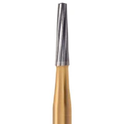 Midwest® Trimming and Finishing Carbide Bur, FG - Tapered Fissure 12 Blade, #7713, 1.5 mm Diameter, 4.9 mm Length, 10/Pkg thumbnail 6