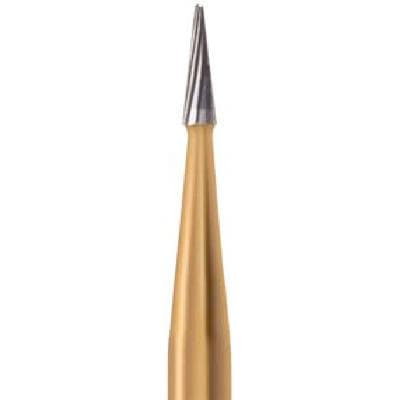 Midwest Trimming and Finishing Carbide Bur, FG - Taper T-Series 12 Blade, #7114 T-1, 0.9 mm Diameter, 2.9 mm Length, 10/Pkg, 389901 thumbnail 8
