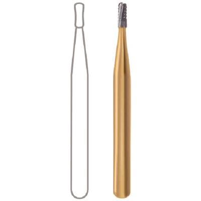 Midwest® #1930 FG Carbide Bur, Pear Fissure Crosscut, 0.8 mm Diameter, 1.6 mm Length, 10/Pkg, 389551 thumbnail 6