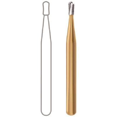 Midwest® #1931 FG Carbide Bur, Pear Fissure Crosscut, Fine Crosscut, 1.0 mm Diameter, 1.6 mm Length, 10/Pkg, 389559 thumbnail 11