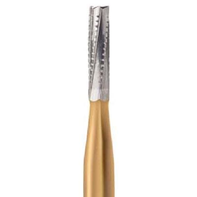 Midwest® #2057 FG Carbide Bur, Straight Fissure Fine Crosscut, Flat End, 1.0 mm Diameter, 3.7 mm Length, 10/Pkg, 389560 thumbnail 10
