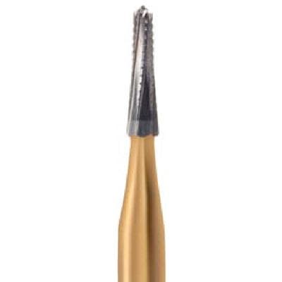 Midwest® #1970 FG Carbide Bur, Taper Dome End Fissure Crosscut, 1.0 mm Diameter, 3.7 mm Length, 10/Pkg, 389561 thumbnail 8