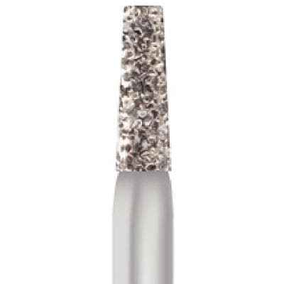 Midwest Once Single Use Diamond Bur – FG, Super Coarse, Taper Modified Flat End, #845KR-018, 1.8 mm Diameter, 4.0 mm Length, 25/Pkg thumbnail 13
