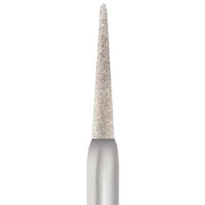 Midwest Once Single-Use Sterile Diamond Bur, #858-014SF, Needle Shape, Super Fine Grit, Friction Grip, 1.4 mm Diameter, 8.0 mm Length, 25/Pkg, 1858014SF thumbnail 6