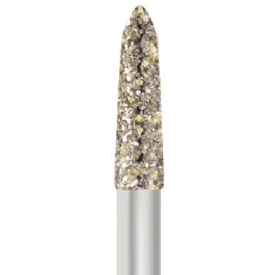 Midwest ONCE Sterile Diamond Bur 878K-016M, Medium Grit, Taper Modified Bevel, FG, 1.6 mm Diameter, 8.0 mm Length, 25/Pk thumbnail 5