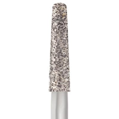 Midwest® Multi-Use Diamond Bur FG, Coarse, Taper Long Round End, #850/018, 1.8 mm Diameter, 10.0 mm Length, 5/Pkg, 471176 thumbnail 9