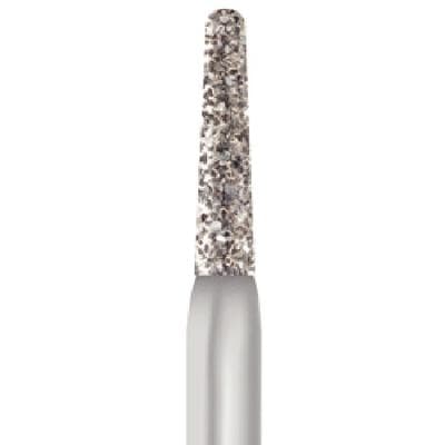 Midwest Multi-Use Diamond Bur FG 855-012-SC, Super Coarse, Round End Taper, 1.2mm Diameter, 6.0mm Length, Friction Grip, 5/Pk thumbnail 6