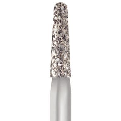 Midwest® Multi-Use Diamond Bur FG, Super Coarse, Taper Round End, #855, 1.6 mm Diameter, 6.0 mm Length, Friction Grip, 5/Pkg thumbnail 5