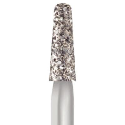 Midwest® Multi-Use Diamond Bur FG #855-018SC, Super Coarse, Taper Round End, 1.8 mm Diameter, 6.0 mm Length, Friction Grip, 5/Pkg thumbnail 7