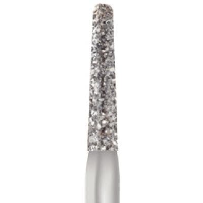 Midwest® Multi-Use Diamond Bur, FGSS, Taper Round End, Coarse, #856-014C, 1.4 mm Diameter, 8.0 mm Length, Green Ring, 5/Pkg, 471222 thumbnail 6