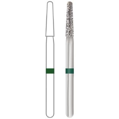 Midwest® Multi-Use Diamond Bur FG #856/016, Coarse, Taper Round End, 1.6 mm Diameter, 8.0 mm Length, 5/Pkg, 471209 thumbnail 10
