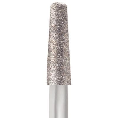 Midwest Diamond Bur FG 856-021F, Fine Grit, Round End Taper, Friction Grip, 2.1 mm Diameter, 8.0 mm Length, 5/Pk thumbnail 7