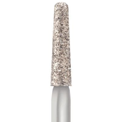 Midwest® #856/018 Medium Multi-Use Diamond Taper Round FG Bur, Friction Grip, 1.8 mm Diameter, 8.0 mm Length, 5/Pkg thumbnail 5