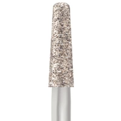 Midwest® #856/021 Medium Multi-Use Diamond Taper Round FG Bur, Friction Grip, 2.1 mm Diameter, 8.0 mm Length, 5/Pkg thumbnail 7