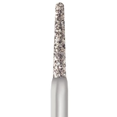 Midwest Diamond Bur FG 856-012SC, Super Coarse, Round End Taper, Friction Grip, 1.2 mm Diameter, 8.0 mm Length, 5/Pk thumbnail 6