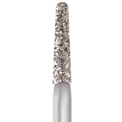 Midwest® #856/016 Super Coarse Multi-Use Diamond Bur, Taper Round End, Friction Grip Short Shank, 1.6 mm Diameter, 8.0 mm Length, 5/Pkg thumbnail 5