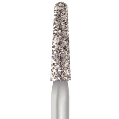 Midwest Multi-Use Diamond Bur FG 856-018SC, Super Coarse, Taper Round End, 1.8mm Diameter, 8.0mm Length, 5/Pk, 471216 thumbnail 9