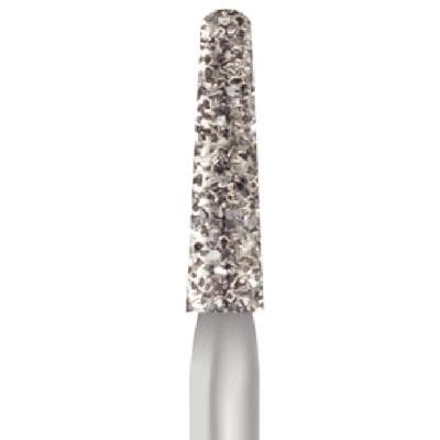 Midwest® #856/018 Super Coarse Multi-Use Diamond Bur, Taper Round End, Friction Grip Short Shank, 1.8 mm Diameter, 8.0 mm Length, 5/Pkg thumbnail 5