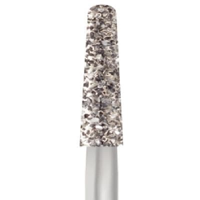 Midwest® Multi-Use Diamond Bur FG #856-021, Super Coarse, Taper Round End, 2.1 mm Diameter, 8.0 mm Length, Friction Grip, 5/Pkg, 471217 thumbnail 9