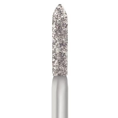 Midwest Multi-Use Diamond Bur 878-014C, FG, Coarse, Cylinder Modified Bevel, 1.4mm Diameter, 8.0mm Length, 5/Pk, 471308 thumbnail 9