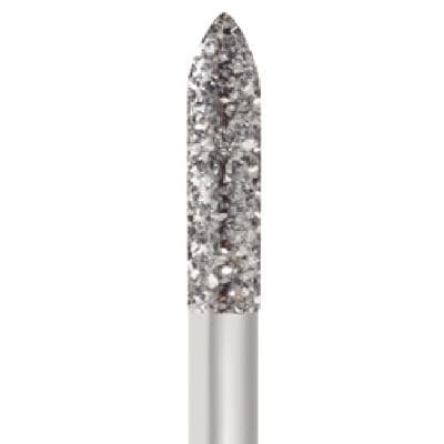 Midwest Multi-Use Diamond Bur 878-016C, FG, Coarse, Cylinder Modified Bevel, 1.6 mm Diameter, 8.0 mm Length, 5/Pk, 471309 thumbnail 9